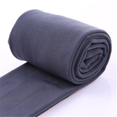Leggings Women's Pantyhose Plus Velvet Outer Wear Fleece Trousers Step On One Foot Pants