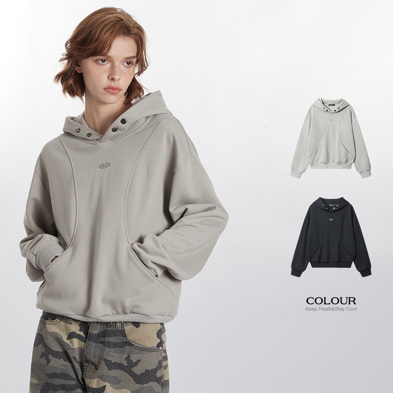 Women's Niche Loose Hooded Sweater