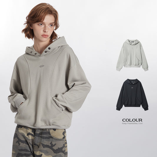 Women's Niche Loose Hooded Sweater