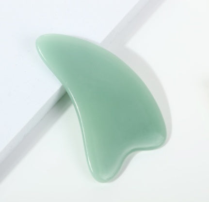 Jade Sheep Horn Facial Massage Scraping Tablets