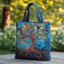 New Digital-print Tote Bag With A Personalized Floral Design In Canvas