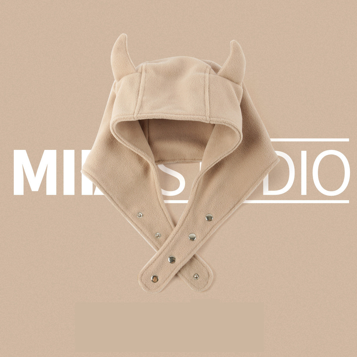 Female Fashion Warm Fleece Surface Ear Protection Overhead Hat