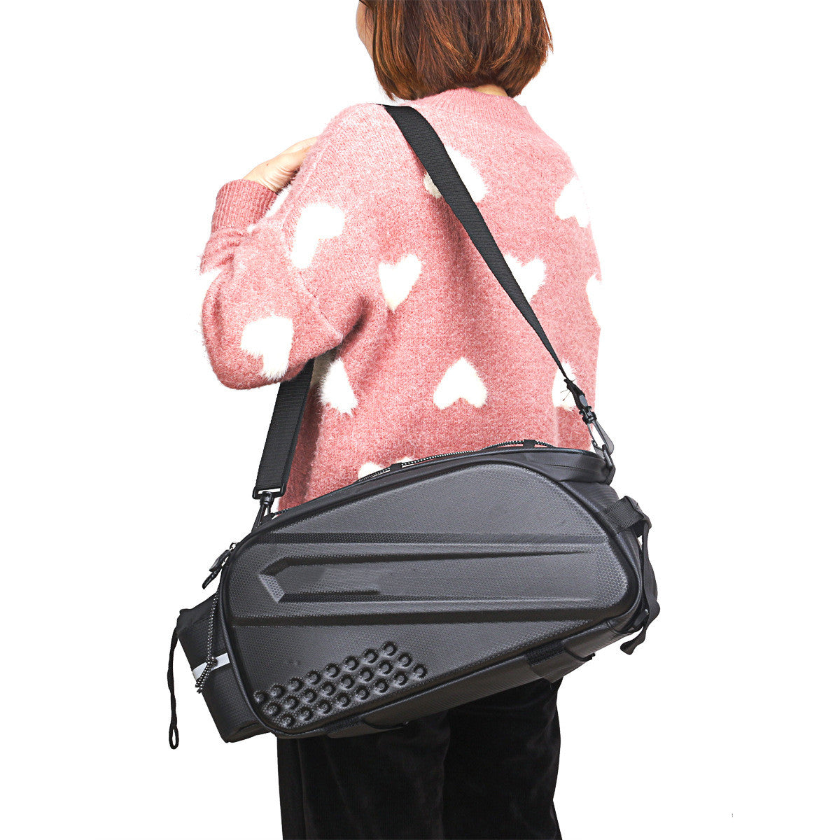 Bicycle Tail Hard Shell Riding Bag