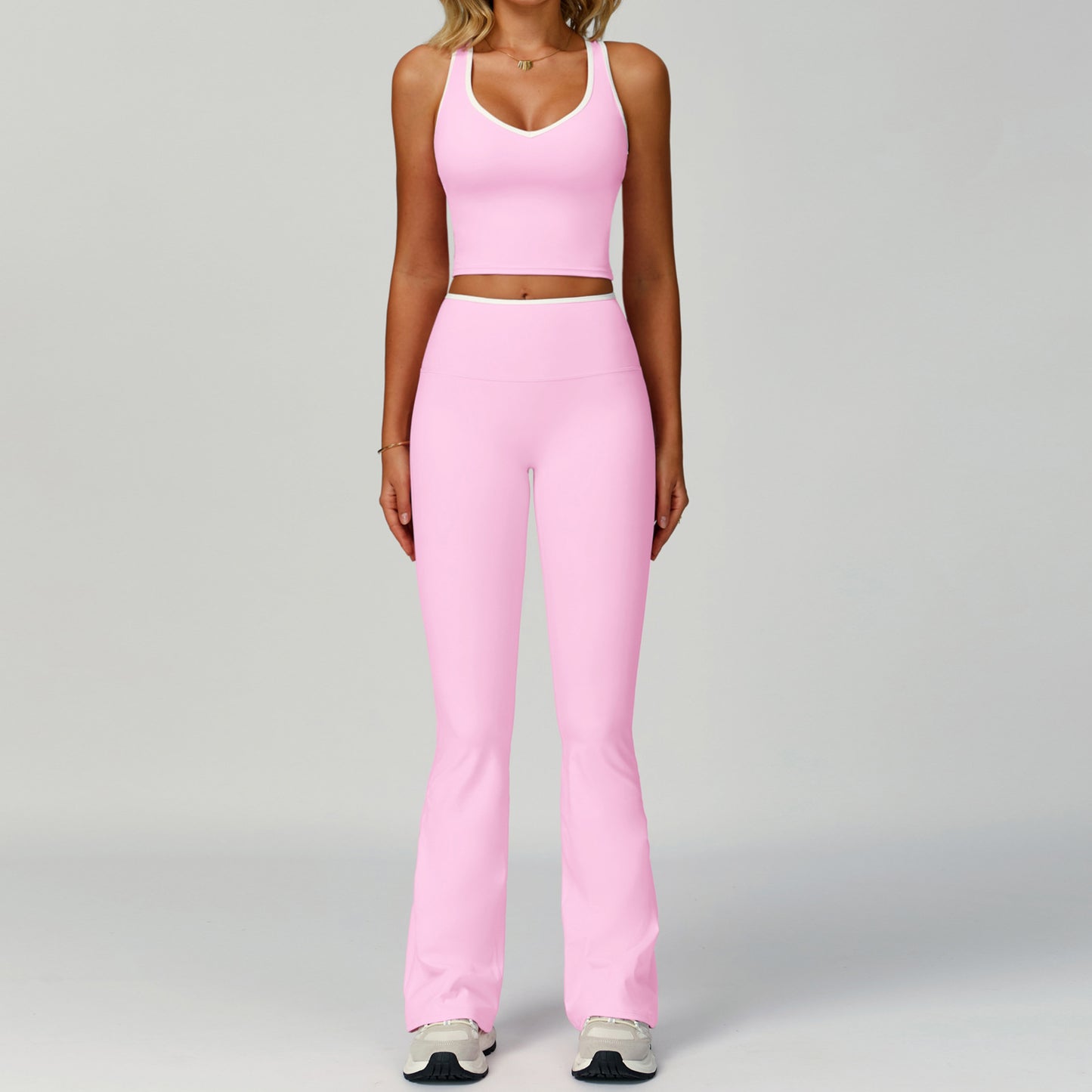 Women's Sports Suit Skinny Yoga Clothes Fitness Suit