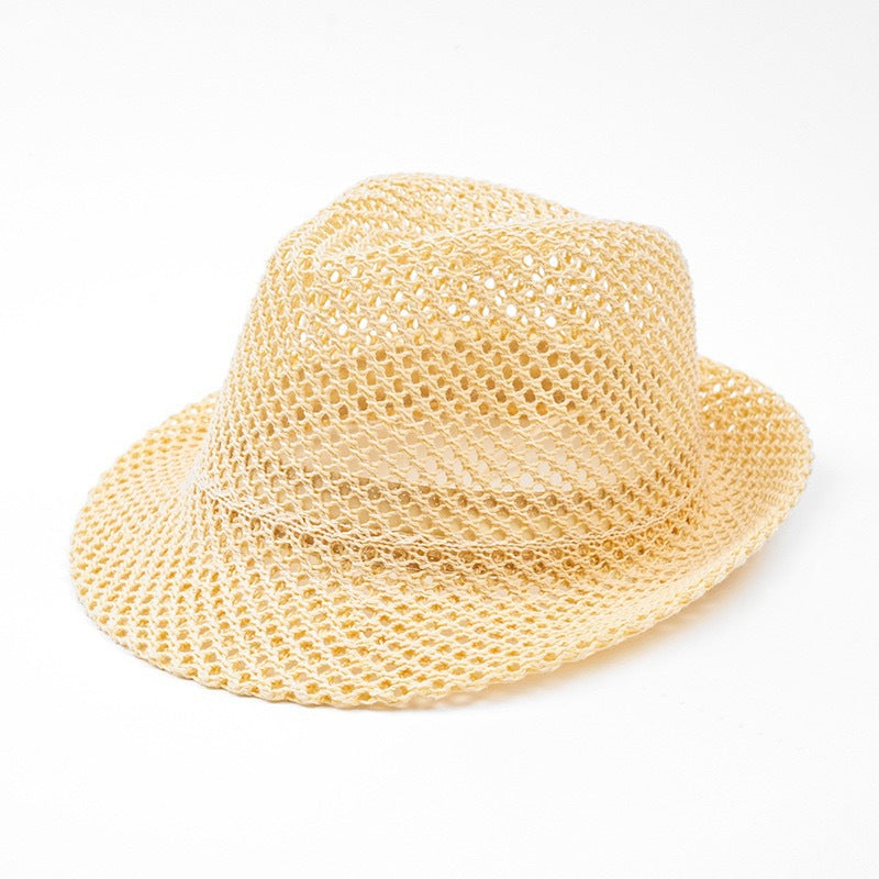 Mesh Hollow Out Summer Breathable Sun Protection Sun Hat