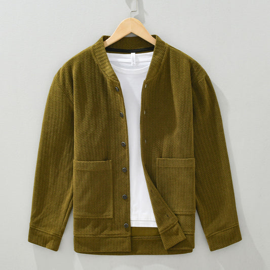 Men's Casual Knitted Cardigan Coat Jacket Top