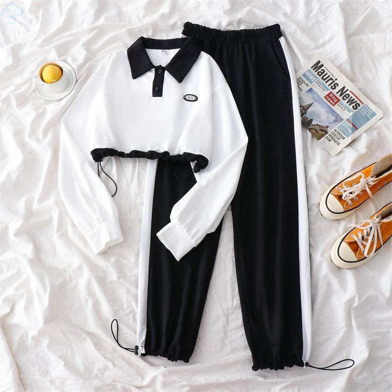 Student Waist Cropped Loose Top