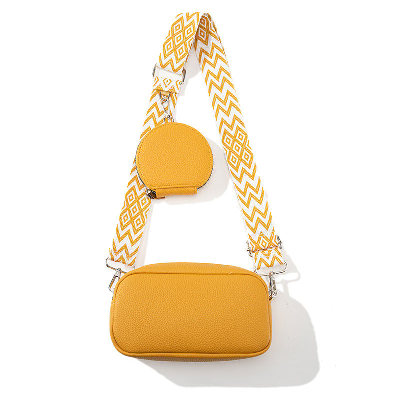 New Style Versatile Pu Material Simple Casual One-shoulder Crossbody Bag For Women