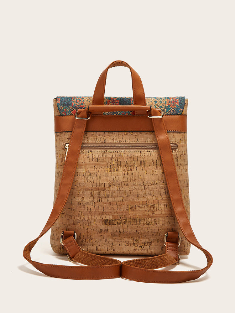 Luxury Fashion High-grade Fashion Retro Printed Backpack