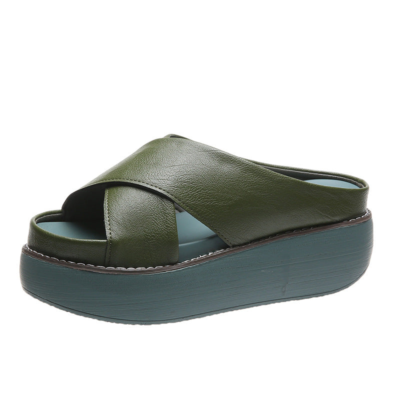 Women's All Match Platform Platform Large Size Sandals