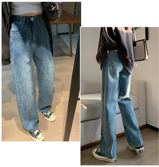 Straight Loose Wide Leg High Waist Vintage Jeans