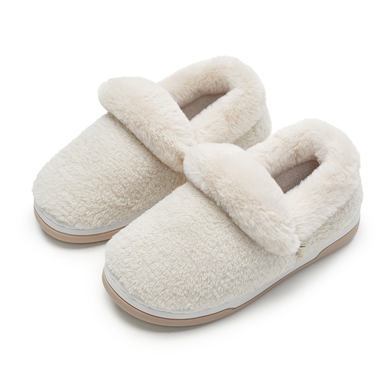 Women's Waterproof Cotton Slippers Autumn And Winter Thick Bottom