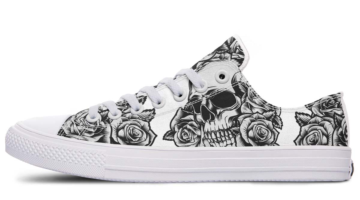 Fashion Print Couple Low-Top Canvas Shoes
