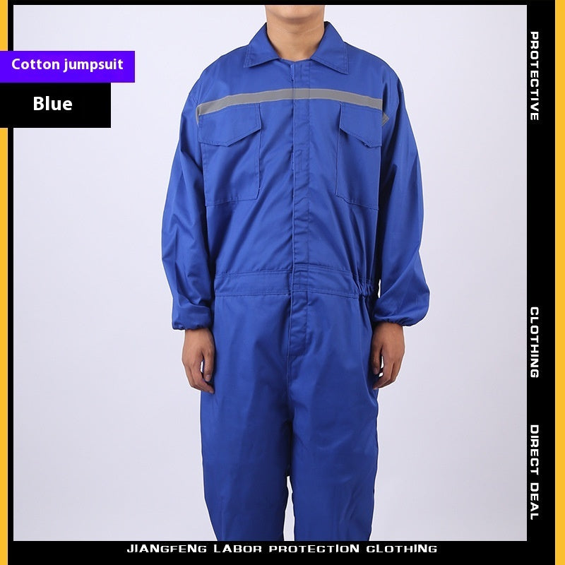Jumpsuit Overalls Long Sleeve Antifouling Dustproof Tooling