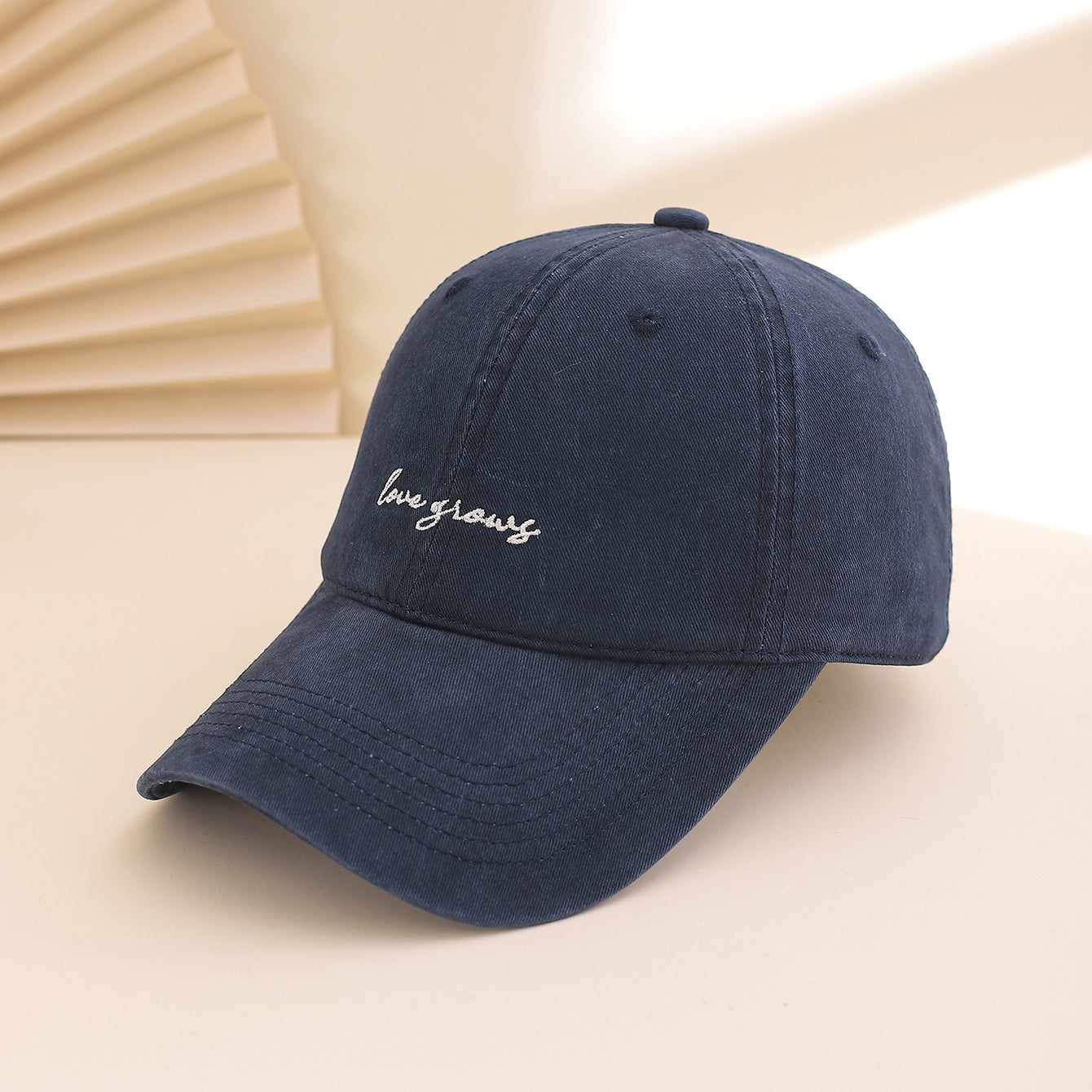 Embroidered Slogan Sunshade Versatile Adjustable Casual Baseball Cap Suitable For All Seasons, Daily Outings, Outdoor Activities, Fashionable Beanie Hat