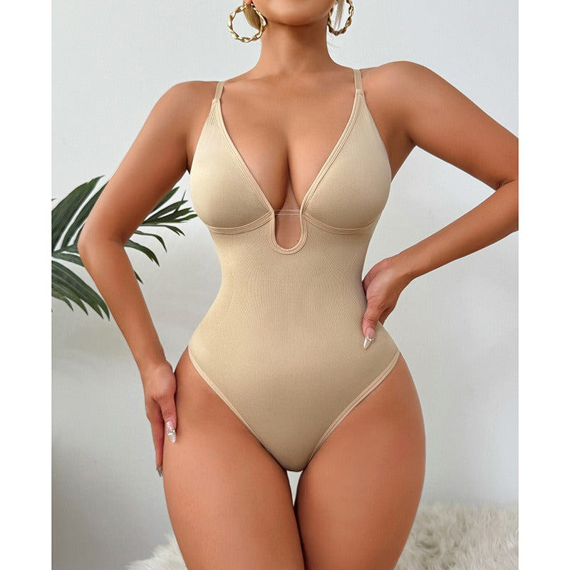 Women's Corset Sexy Deep V Belly Contracting And Hip Lifting