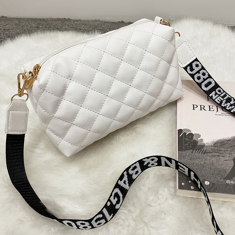Lychee Pattern Single Shoulder Cross Body Bag For Women