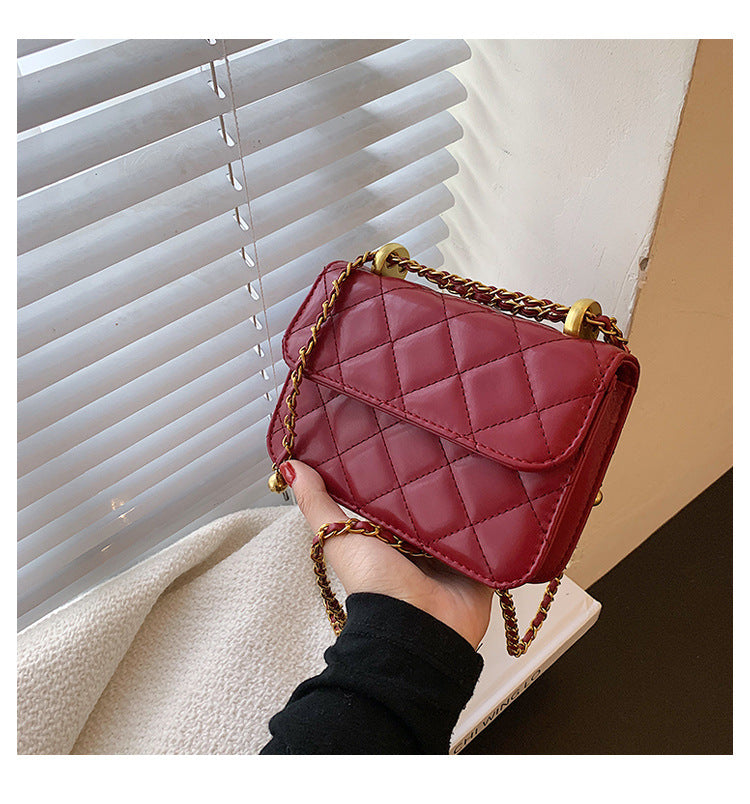 Chain Messenger Bag Mini Square Bag