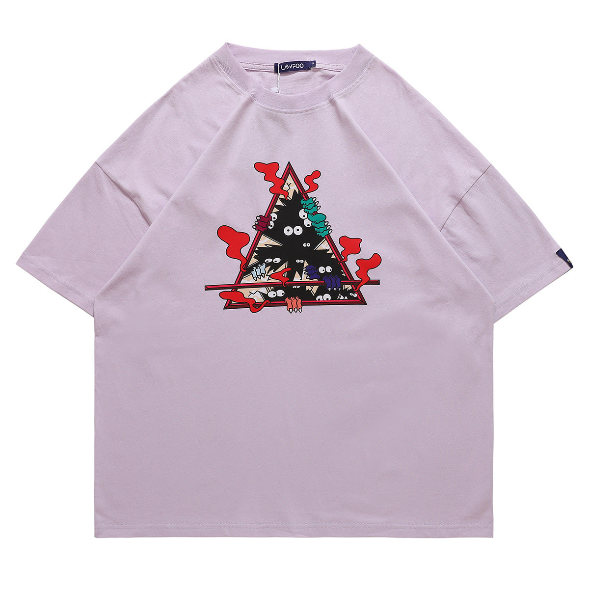 Creative Graphic Printing Loose Casual Street Unisex T-Shirt Women