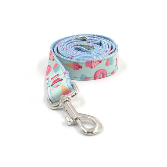 Cross Border Pet Collar Traction Rope Bow Set