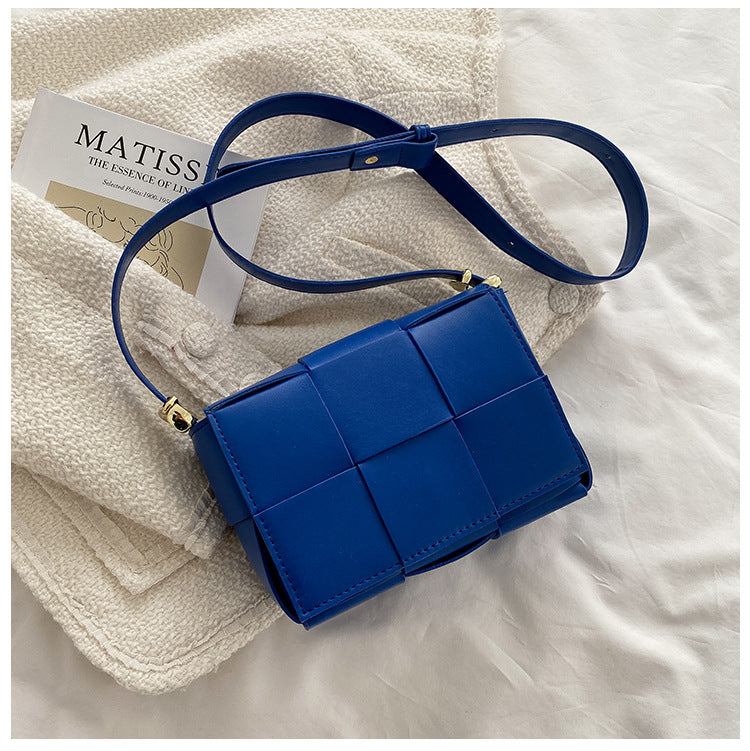 Women's Fashion Simple Woven Single Shoulder Crossbody Bag