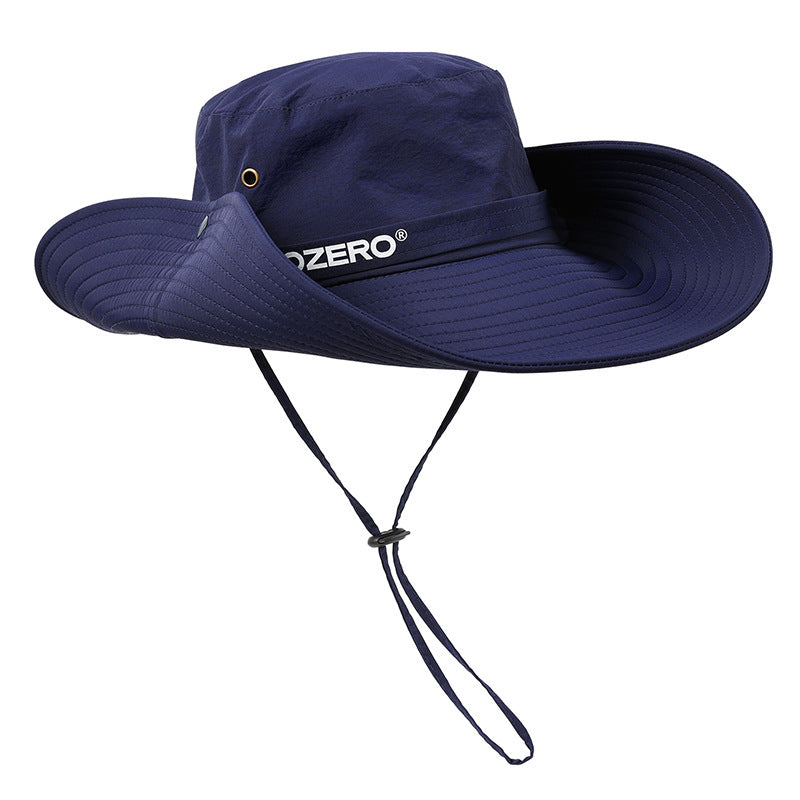 Outdoor Sun Protection Fishing Hat For Men And Women With Wide Brim In Summer