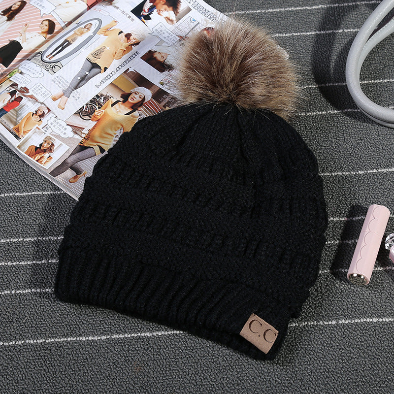 European And American Knitted Woolen Hat