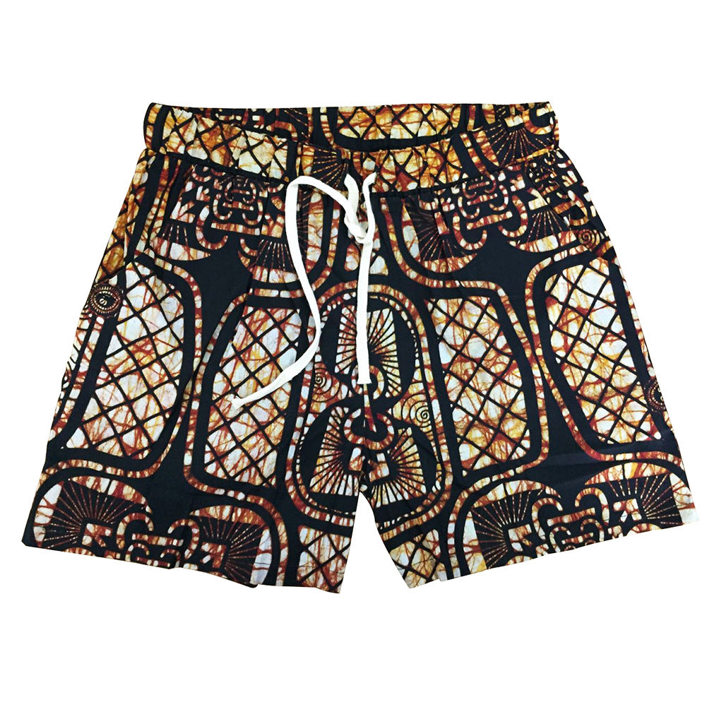 Wax Cloth Summer Cool Ladies Shorts