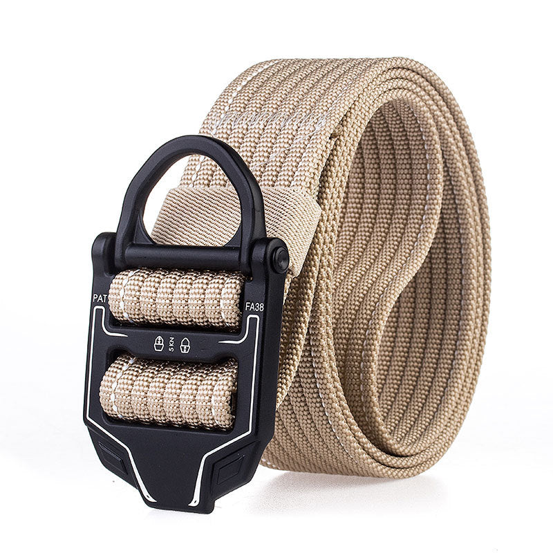 New Military Fan Outdoor Tactics Belt Men's Multi-functional Waist Seal Training Nylon Canvas Special Forces Belt