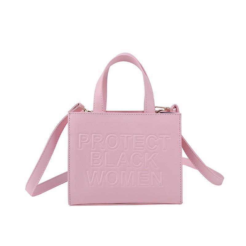 Women's Fashion Casual Embossed Candy-colored Shoulder Messenger Bag