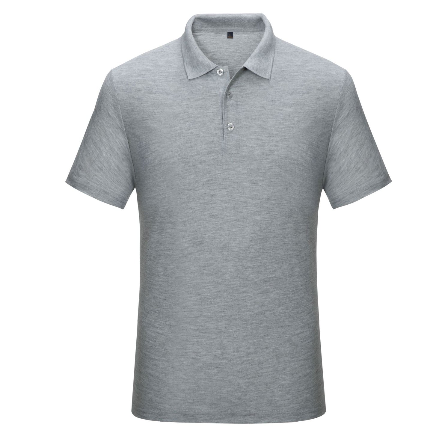 Solid Color Business Office Thin Polo Shirt Uniform