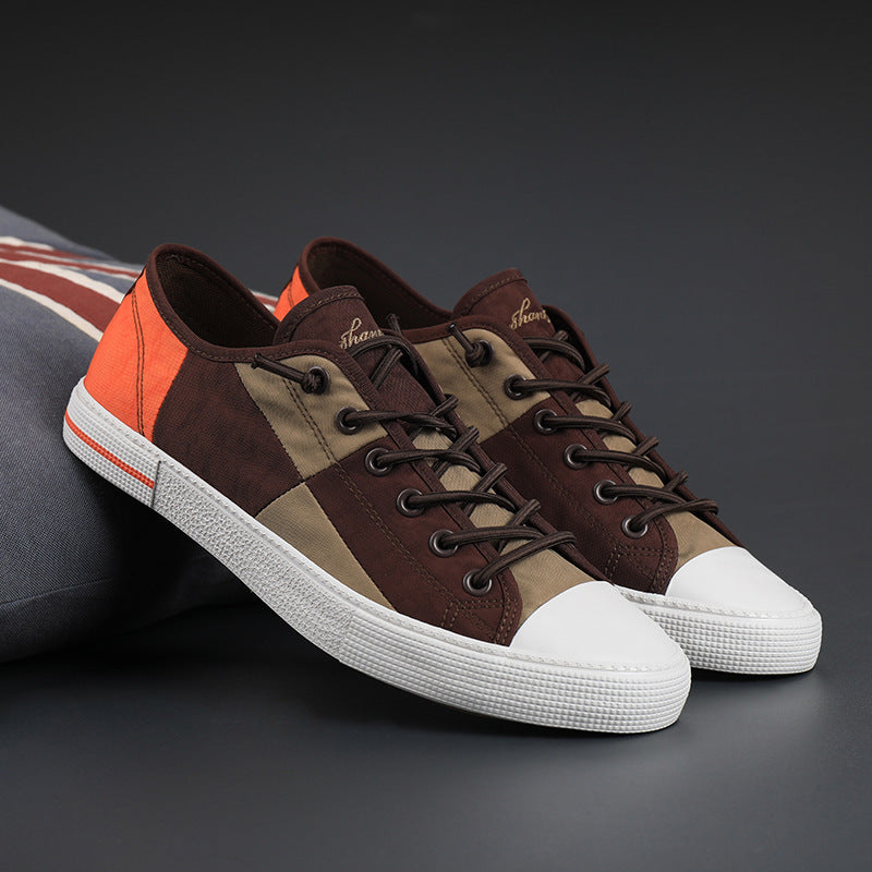 New Men's Low-top Casual Canvas Shoes