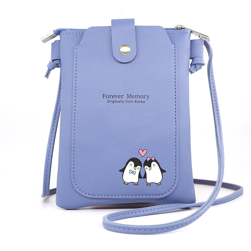 Women's Fashion Casual Zipper Single Shoulder Crossbody Bag