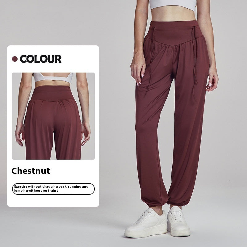 High Waist Straight Loose-fit Tappered Trousers Women