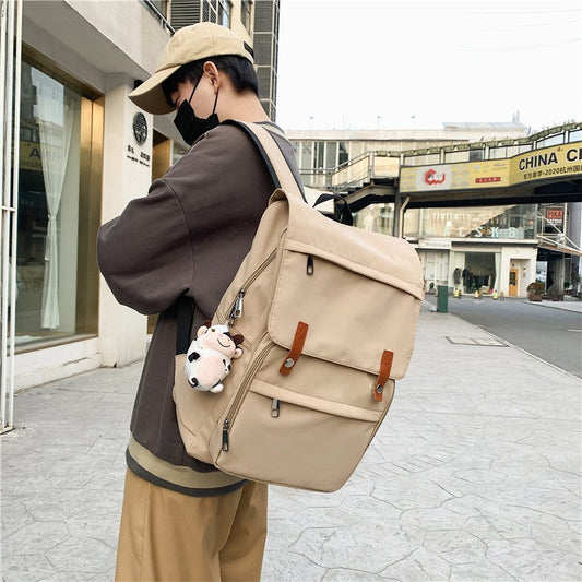 New Japanese Style Simple Junior High School Backpack