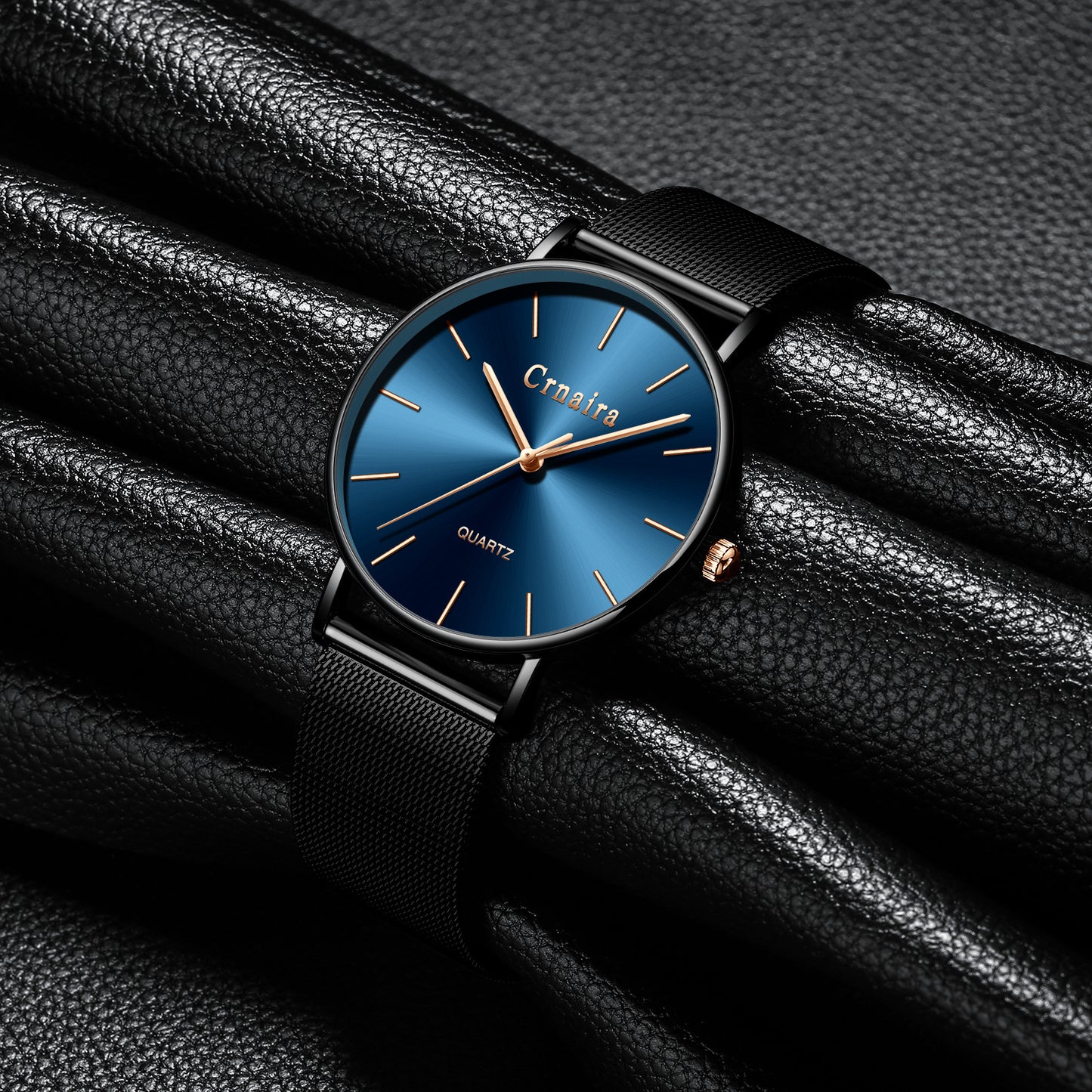Men's Quartz Fashion Waterproof Simple Watch
