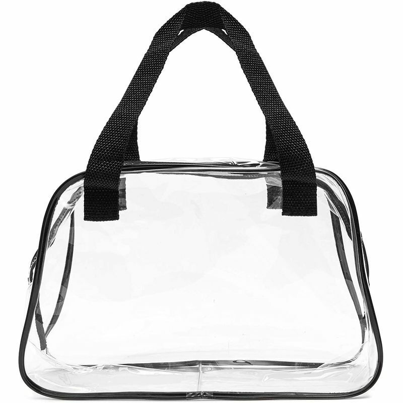 Transparent PVC Portable Storage Cosmetic Bag