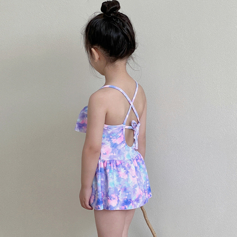 Holiday Flower Rope Baby's Swimsuit