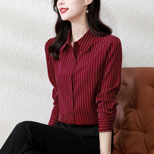 Women's Casual High-end Long-sleeved Shirt
