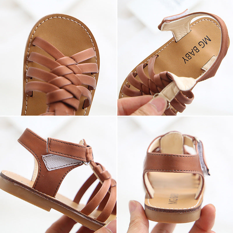 Summer New Fashion Children's Baby Shoes Non-slip Soft Bottom