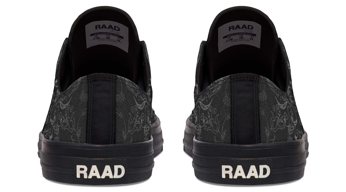 Fashion Print Couple Low-Top Canvas Shoes
