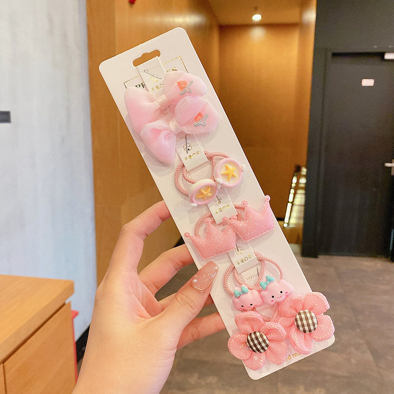 Children's Hair Accessories Head Flower Princess Cute Little Girl