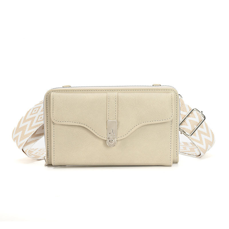 Women's Shoulder Messenger Broadband Mobile Large Capacity Small Square Bag