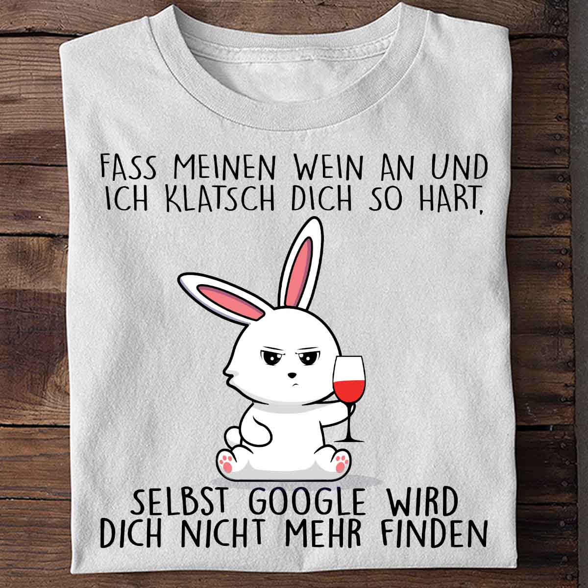Vintage Cute Rabbit Shirt Men And Women Short Sleeve