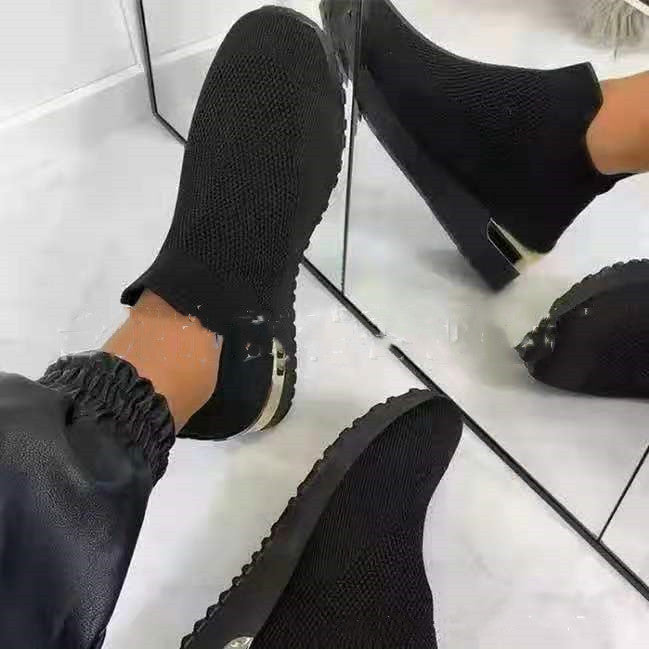 Flying Woven Soft Sole Mesh Sneakers