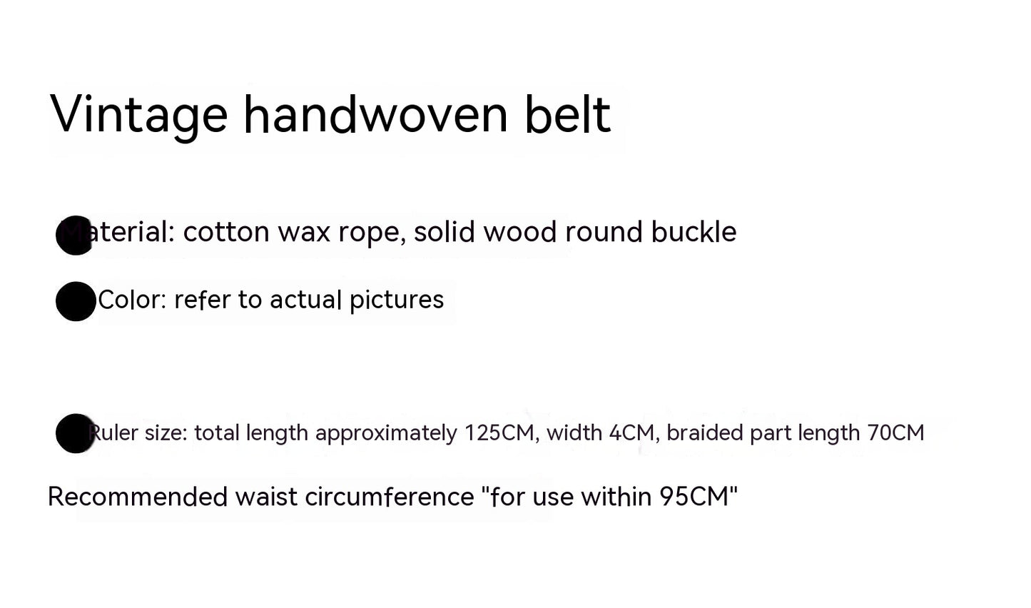 Ethnic Style Woven Wide Belt Women's Dress Casual All-match Decorative Tassels Rope Waist Chain Bohemian Accessories