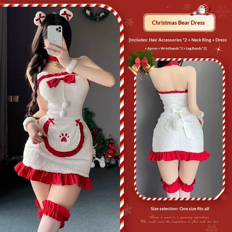 Tube Top Dress Women's Set