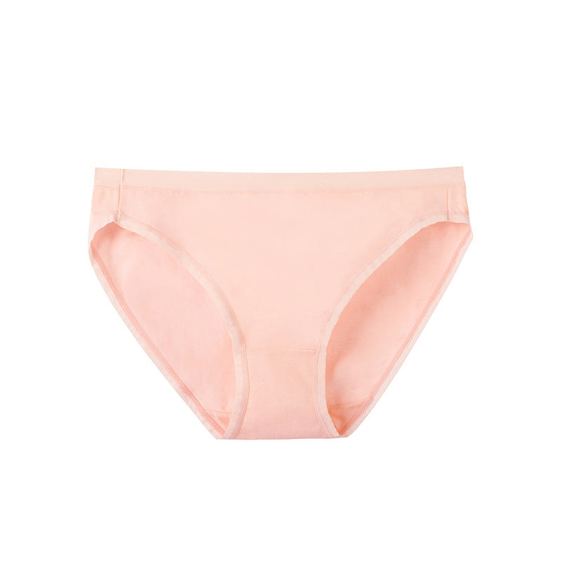 High Slit Mid-waist Cotton Women's Underwear Plus Size Sheath