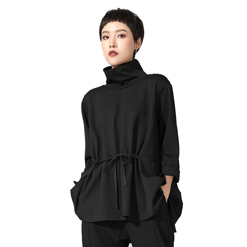 Cool Long Sleeve Pullover Loose Slimming Top