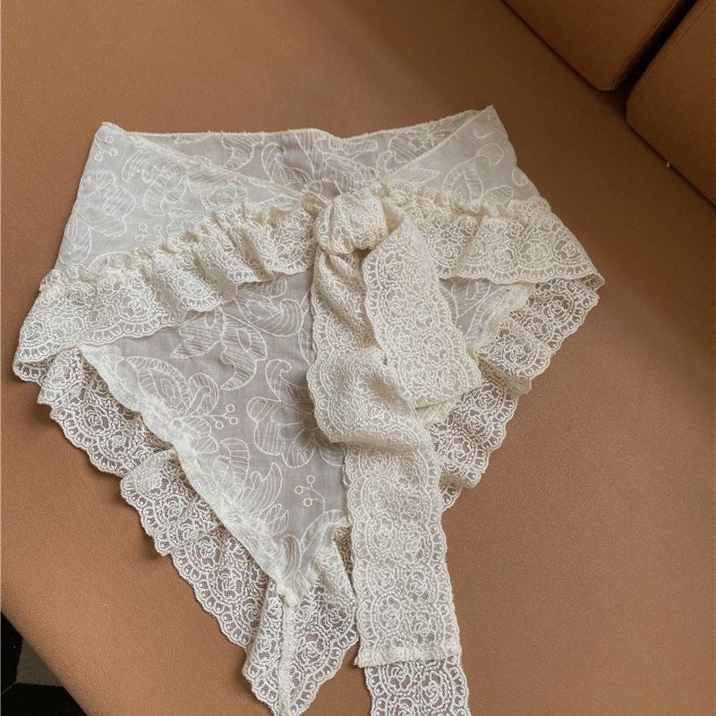 French Lace Fashion Fart Curtain Age-reducing Sexy